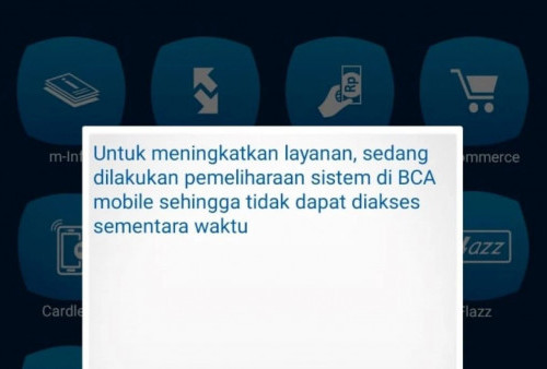 Sempat Eror, Layanan M-Banking BCA Sudah Bisa Diakses: 'Kami Mohon Maaf Atas Ketidaknyamanan'