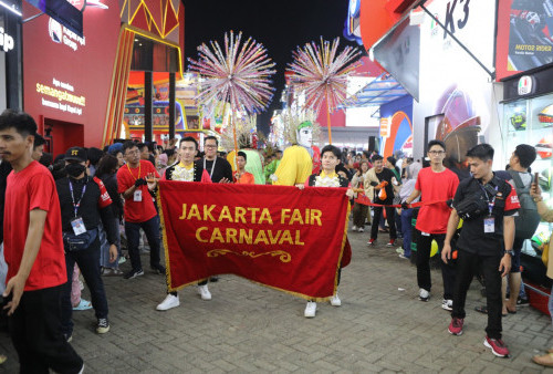Semarak Parade Karnaval Pukau Pengunjung Jakarta Fair 2023, Ada Berbagai Macam Hiburan