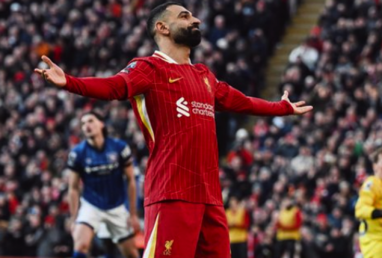 Hasil Liverpool vs Ipswich 4-1: Mo Salah Lewati Rekor Thierry Henry!