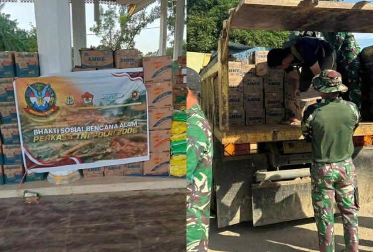 SOLID, Alumni Akademi TNI-POLRI 2006 Salurkan Bantuan Korban Bencana Aceh