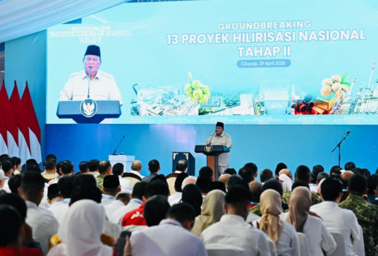 Groundbreaking Tahap II Cilacap, Prabowo Tegaskan Hilirisasi Kunci Kebangkitan Bangsa