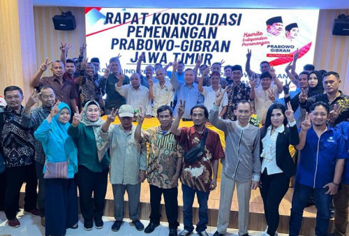 KIP-Prabowo Pekerja dan buruh Se-Jatim Konsolidasi Menangkan Capres Nomer 2