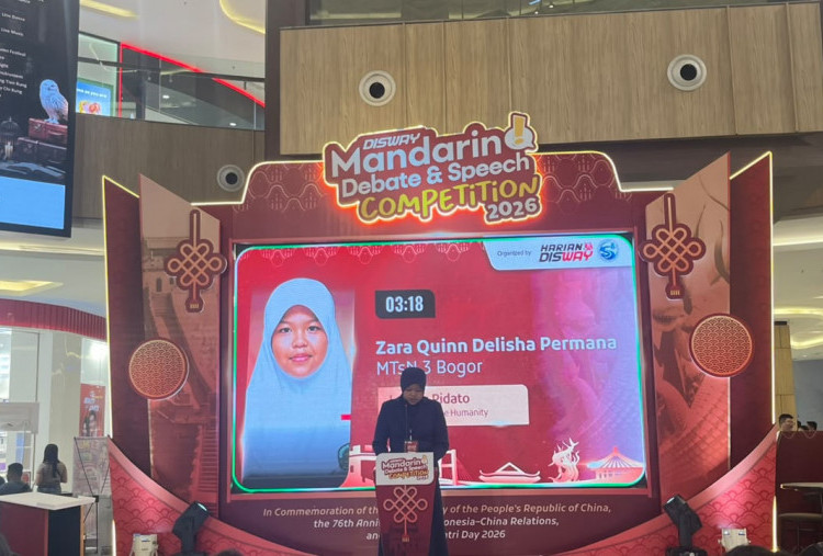 Berawal dari FYP, Siswi MTsN 3 Bogor Tantang Senior dalam Disway Mandarin Debate & Speech Competition 2026