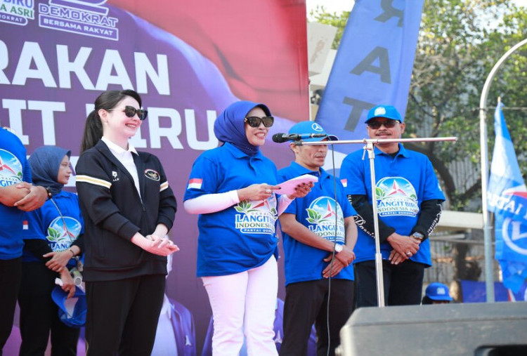 Kolaborasi Partai Demokrat dan Pemkab Sidoarjo Tanam 600 Bibit Pohon dalam Gerakan Langit Biru