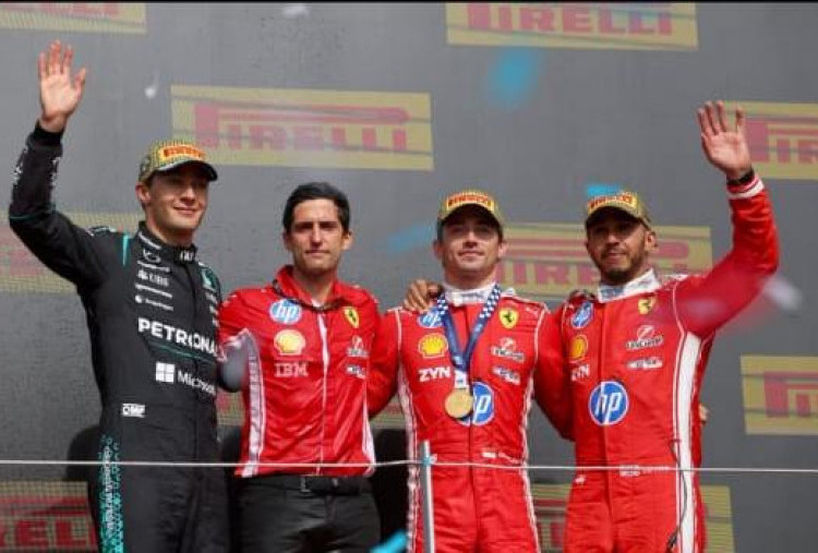 Kuasai Drama Silverstone, Charles Leclerc Rebut Podium Tertinggi GP Inggris