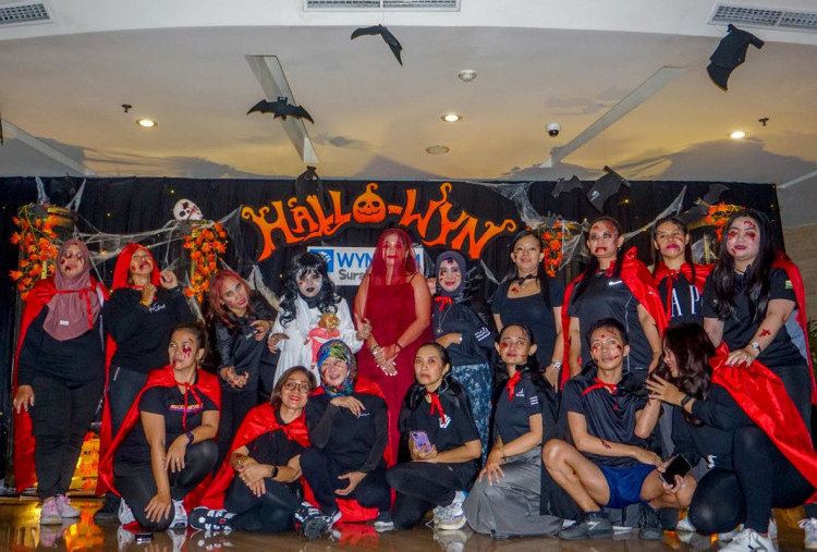 Zombie Zumba di Wyndham Surabaya, Zumba Ceria Bertema Halloween