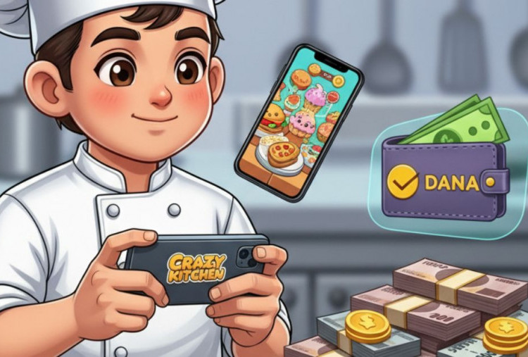 Ada Saldo DANA Gratis Rp493.860 Hari Ini dari Crazy Kitchen, Cuma Main Game Masak-Masakan