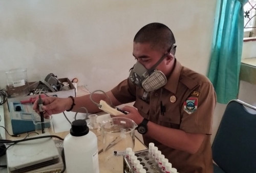 Uji Lab, Kualitas Air Sungai Sangat Baik 