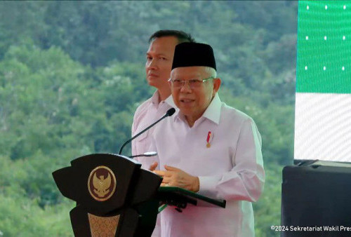 Sepekan Sebelum Lengser, Wapres Ma'ruf Amin Resmikan Masjid dan Ponpes Di Kabupaten Bogor