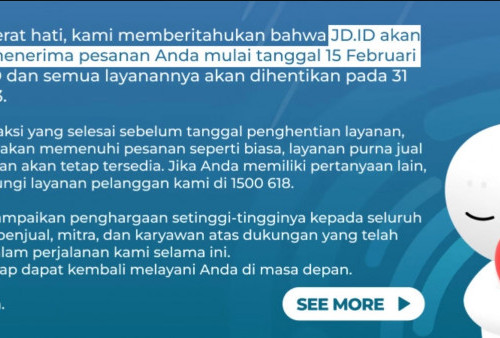 JD.ID Berhenti Stop Pesanan Sejak 15 Februari 2023, Bagaimana Cara Proses Transaksi Nyantol?