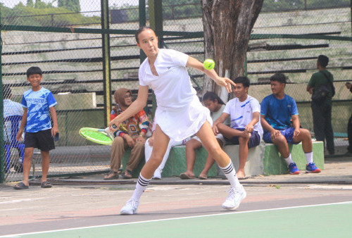Disway Tennis Junior Championship 2024: Petenis Blasteran Indonesia-Inggris 
