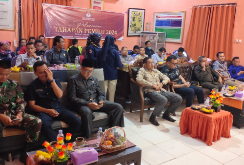 Tahapan Pemilu Serentak Dilaunching, KPU Lakukan Nobar