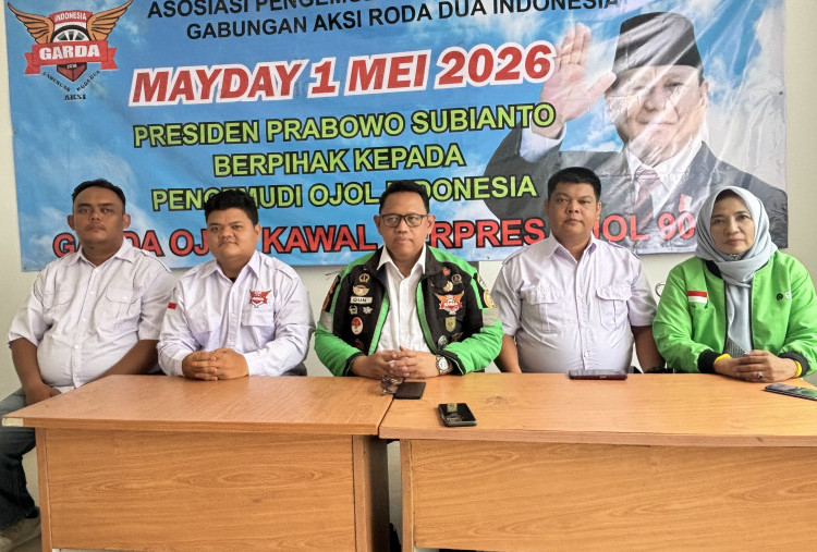 Ramaikan May Day, Garda Kerahkan 1.000 Ojol Gabung dengan Buruh: Desak Prabowo Terbitkan Perpres 90:10