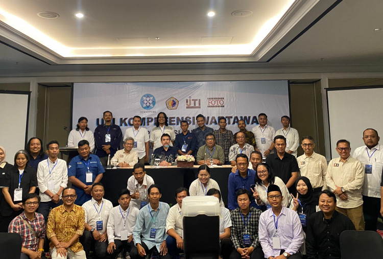 Dewan Pers Gelar UKW di Surabaya, 36 Wartawan Ikuti Uji Kompetensi