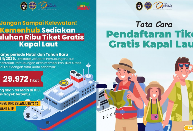 Link dan Cara Daftar Mudik Gratis Kapal Laut Nataru 2024/2025, Buruan sebelum Kehabisan Kuota