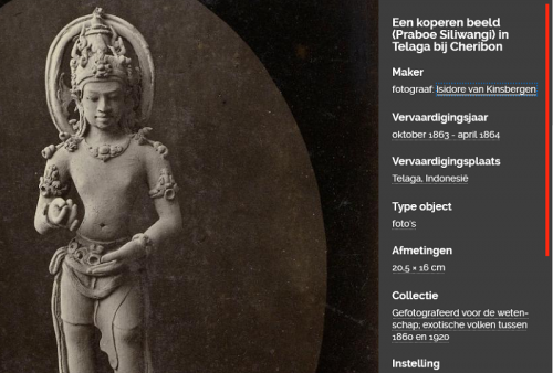 Penampakan Arca Prabu Siliwangi di Museum Belanda, Inikah Wajah Aslinya? 