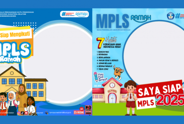 60 Link Twibbon MPLS 2025 yang Bisa Dipakai Siswa SD, SMP, dan SMA: Desain Keren Bikin Semangat Masuk Sekolah! 