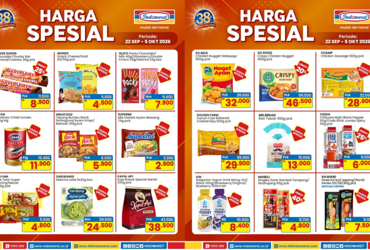 Promo Indomaret Terbaru Hari ini 3 Oktober 2026, Diskon Kapal Api Kopi Bubuk Special Cuma Rp30 Ribuan