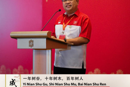 Cheng Yu Pilihan Sekjen INTI Candra Jap: Yi Nian Shu Gu, Shi Nian Shu Mu, Bai Nian Shu Ren