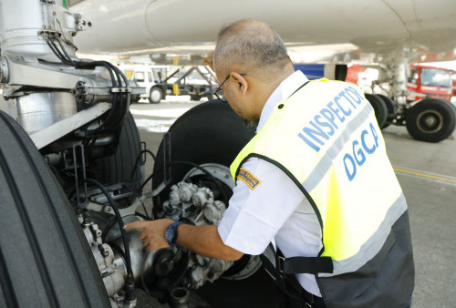 Inspektur Penerbangan Kemenhub Pastikan Penerbangan Udara Haji Berjalan Lancar