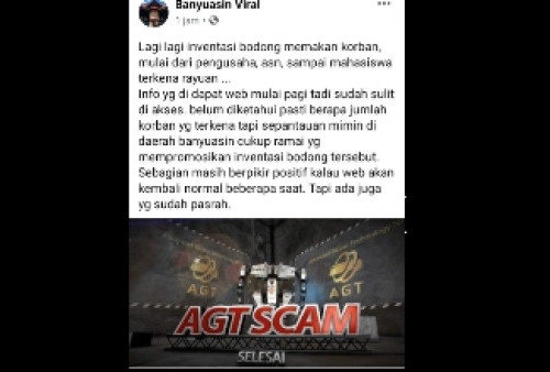 Ratusan Warga Banyuasin Tertipu Mesin Pengganda Uang AGT