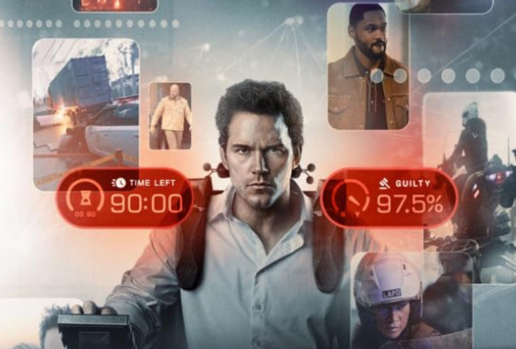 Sinopsis Mercy, Chris Pratt Hadapi Pengadilan Melawan Hakim AI