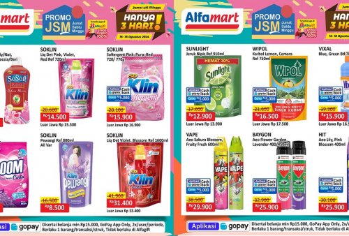 Katalog Promo JSM Alfamart Hari Ini 17 Agustus 2024 Spesial HUT RI, Belanja Soklin Pewangi Cuma Rp8 Ribuan!