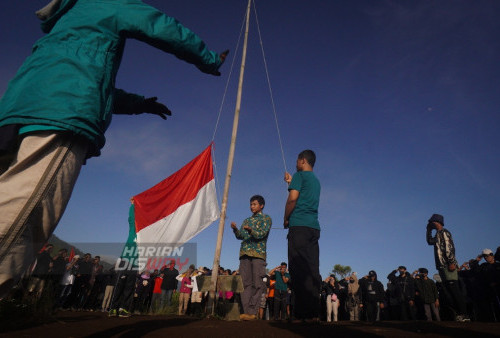 Upacara Bendera Hut RI di Bukit Pundak