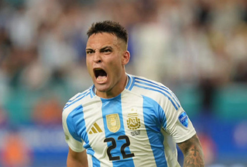 Tanpa Mesi Argentina Bungkam Peru 2-0: Lautaro Martinez Bawa Tim Tango Puncaki Klasemen Grup A Copa America!