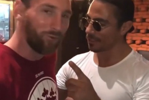 Salt Bae Pamer Video Lawas Bareng Messi Pasca Dikecam Netizen Dunia Usai Kemenangan Argentina