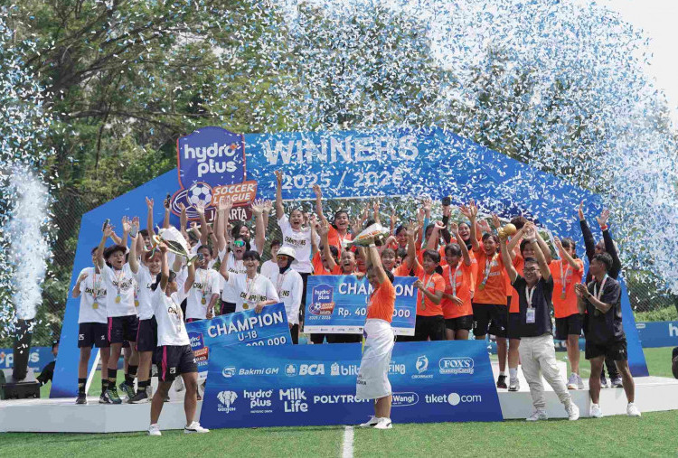 HPSL Jakarta 2025-26 Kukuhkan Cipta Cendikia Football Academy U-15 dan Putri JP Jakarta U-18 Jadi Juara
