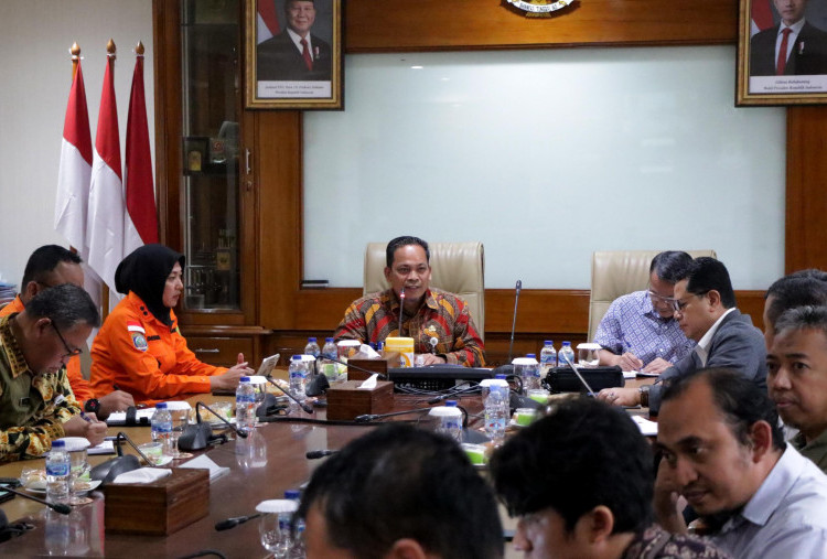 Atasi Banjir di Kota Tangerang, Pj Walikota Inisiasi Rakor Bersama Angkasa Pura Hingga Basarnas