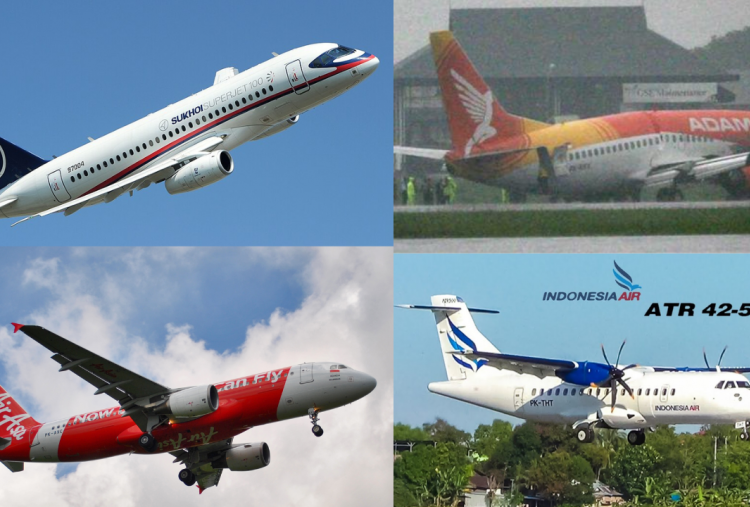 Kecelakaan Pesawat ATR 42-500, Ini 10 Tragedi Penerbangan Mematikan di Indonesia