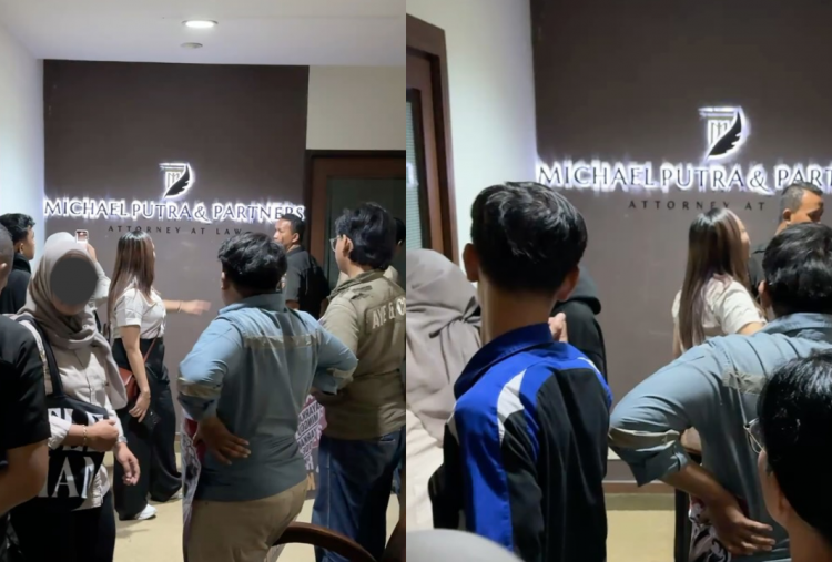 Sebelum Dipukuli, Waketum PSI Bro Ron Unggah Video saat Dampingi Mantan Klien Labrak Kantor Firma Hukum
