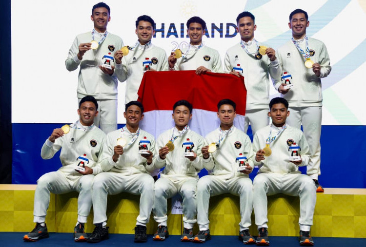 Yes! Indonesia Pertahankan Emas Bulu Tangkis Beregu Putra di SEA Games 2025, Tumbangkan Malaysia 3-0