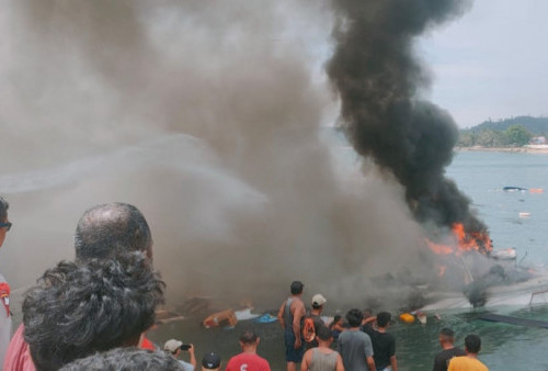 Basarnas Ungkap Kronologi Terbakarnya Speedboat yang Ditumpangi Cagub Maluku Utara