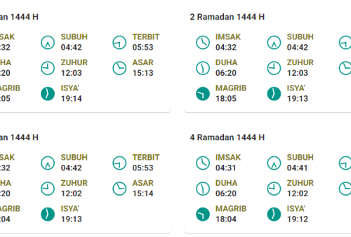 GRATIS Link Download Jadwal Imsakiyah Ramadhan Kemenag 2023, Lengkap 34 Provinsi Seluruh Indonesia