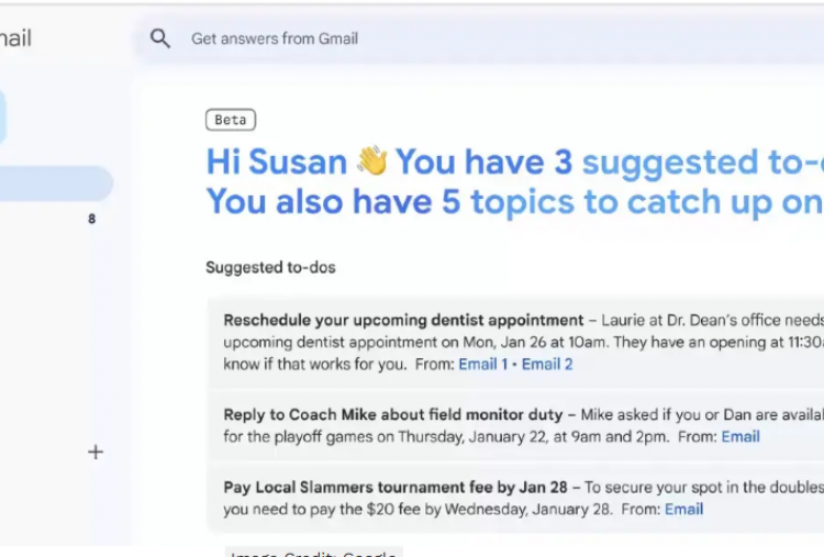 Ada Sentuhan Gemini AI, Gmail Bikin Pengguna Lebih Produktif, Jadi Gampang Kelola Email 