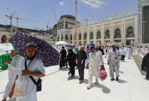Tips Hadapi Cuaca Panas Ekstrem di Makkah Bagi Jemaah Haji Indonesia