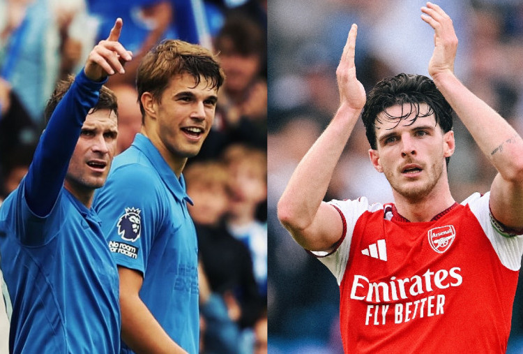 Brighton Hancurkan Arsenal 3-0, Rekor Declan Rice Jadi Sedikit Penghiburan
