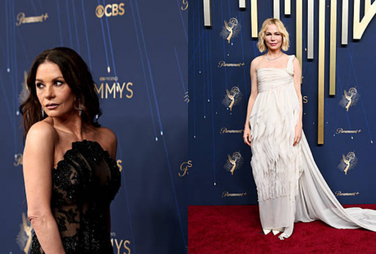 7 Deretan Fashion Ikonik di Red Carpet Emmy Awards 2025, dari Baju Permata Hingga Kostum Labubu