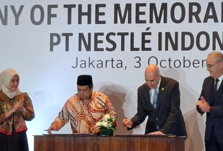 Teken MoU, BPJPH Apresiasi Nestle dalam Program Fasilitasi Sertifikasi Halal Produk UMK