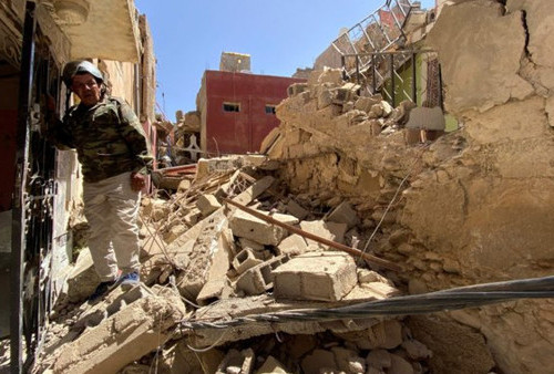 Cristiano Ronaldo Gratiskan Hotelnya Untuk Korban Gempa Marocco, Gempa 6.8 Skala Richter Ratakan Rumah Warga