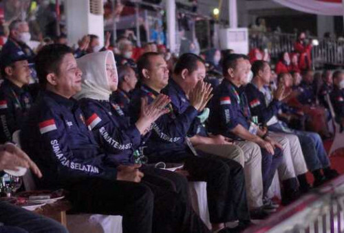 Pj Bupati OKU Hadiri Pembukaan Fornas VI di Palembang