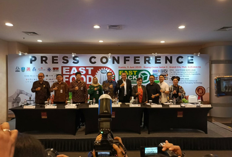 Pameran EastFood & EastPack Surabaya 2025 Dorong Pelaku Industri Jatim Go Internasional 