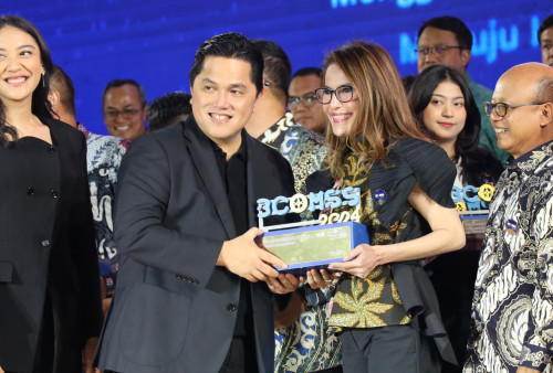 MIND ID Raih Penghargaan Best Corporate Action Handling dari Erick Thohir