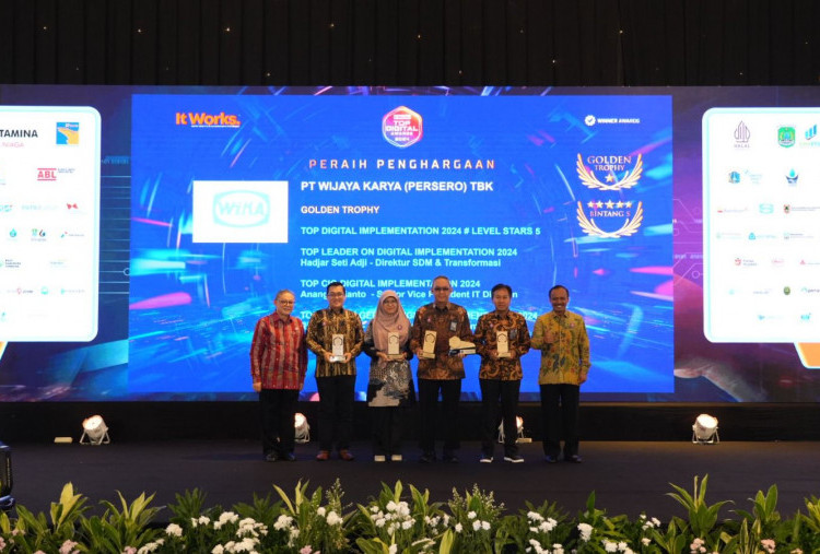 WIKA Borong 5 Penghargaan TOP Digital Awards 2024, Komitmen Dukung Transformasi Digital