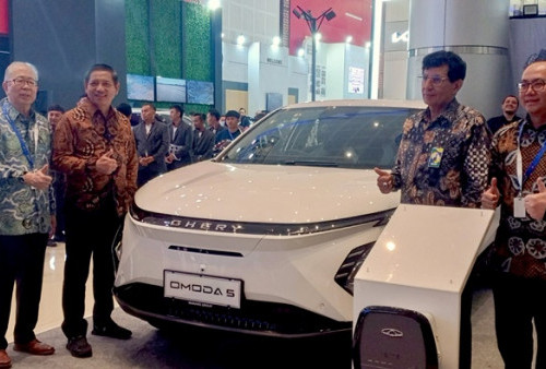 Chery Pamerkan OMODA 5 EV di GIIAS Surabaya 2023