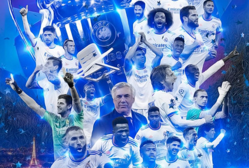 Real Madrid Juara Liga Champions, Raih Gelar ke 14