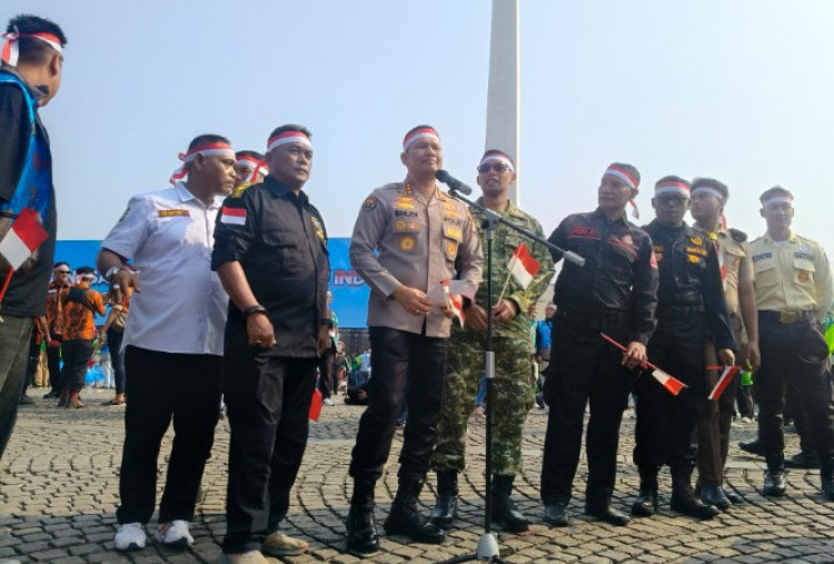 11 Ribu Massa Siaga di Monas, Apel Kebangsaan Jaga Jakarta untuk Indonesia